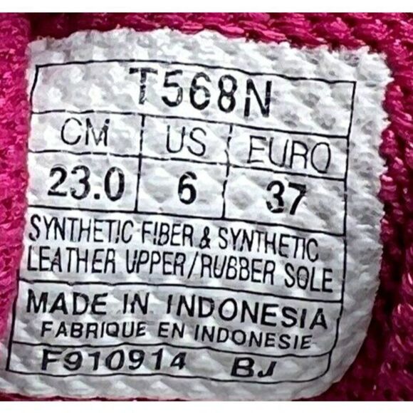 Asics Womens Gel Flux 2 Running Shoes Multicolor T568N Low Top Lace Up 6 - Picture 6 of 9